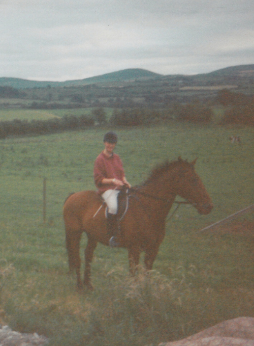 Young Nadaline with Finn Young Nadaline with Finn